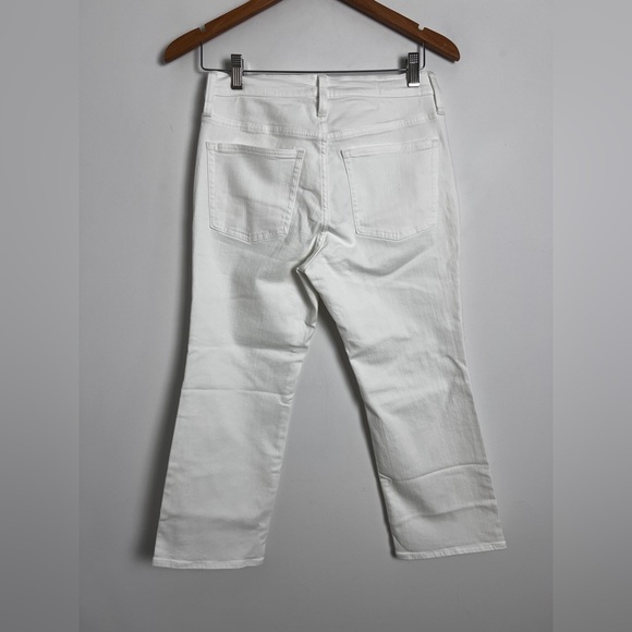 NEW J. Crew Women's White Petite Mid Rise Kickout In 2003 Super Stretch Sz 27P - Picture 9 of 12